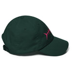 Clishirt© Magenta Fish Dad hat