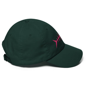 Clishirt© Magenta Fish Dad hat