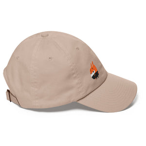Clishirt© Embroidered Indecent Rabbit Illustration Dad hat