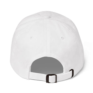 Clishirt© Embroidered White Fish Dad hat