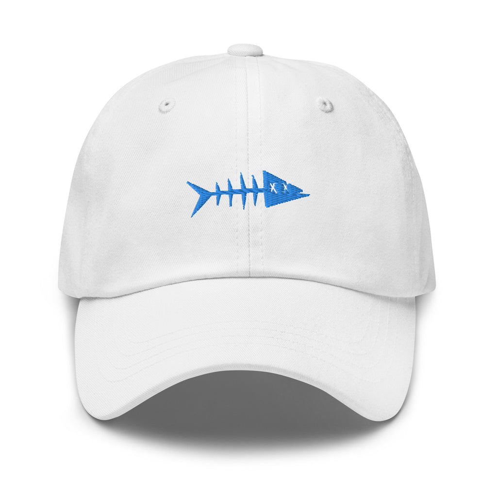 Clishirt© Embroidered Blue Fish Dad hat