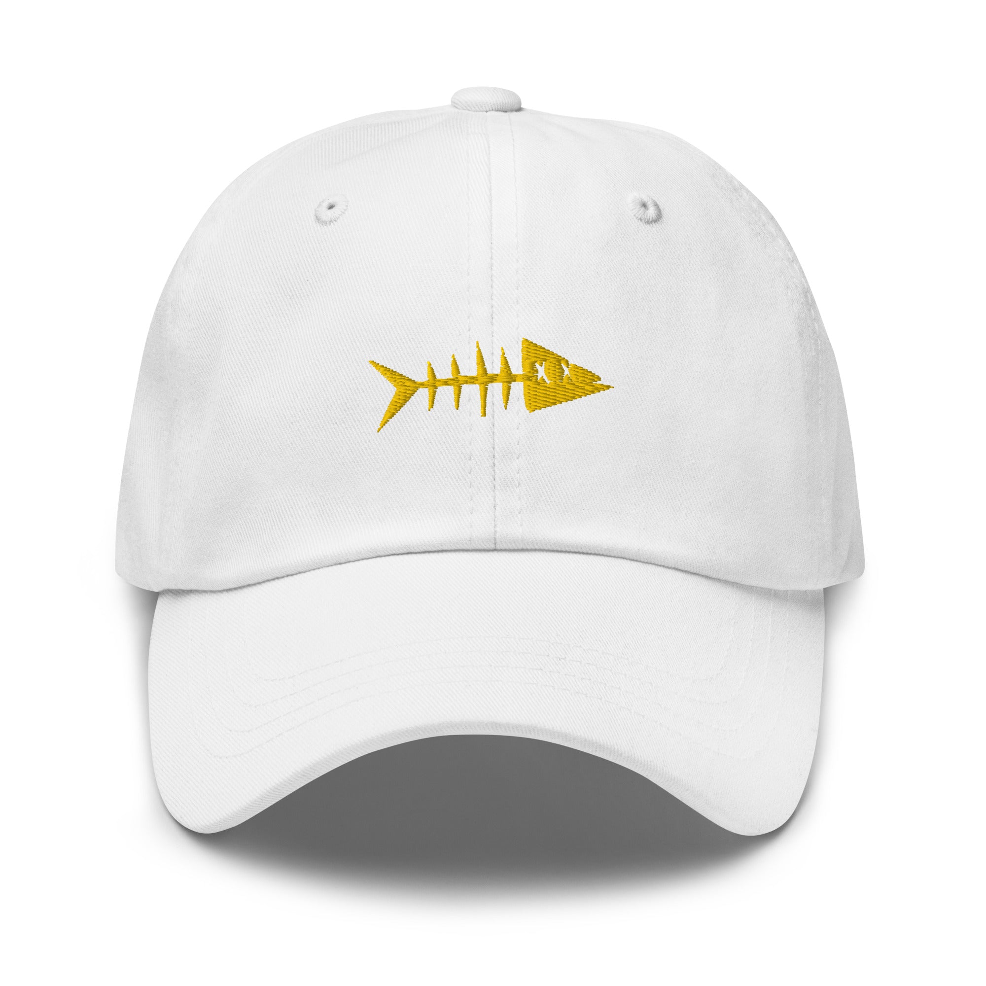 Clishirt© Embroidered Yellow Fish Dad hat