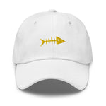 Clishirt© Embroidered Yellow Fish Dad hat