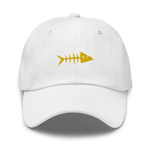 Clishirt© Embroidered Yellow Fish Dad hat