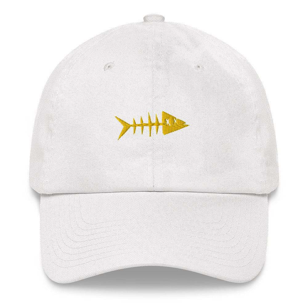 Clishirt© Embroidered Yellow Fish Dad hat
