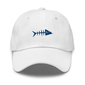 Clishirt© Embroidered Blue Fish Dad hat