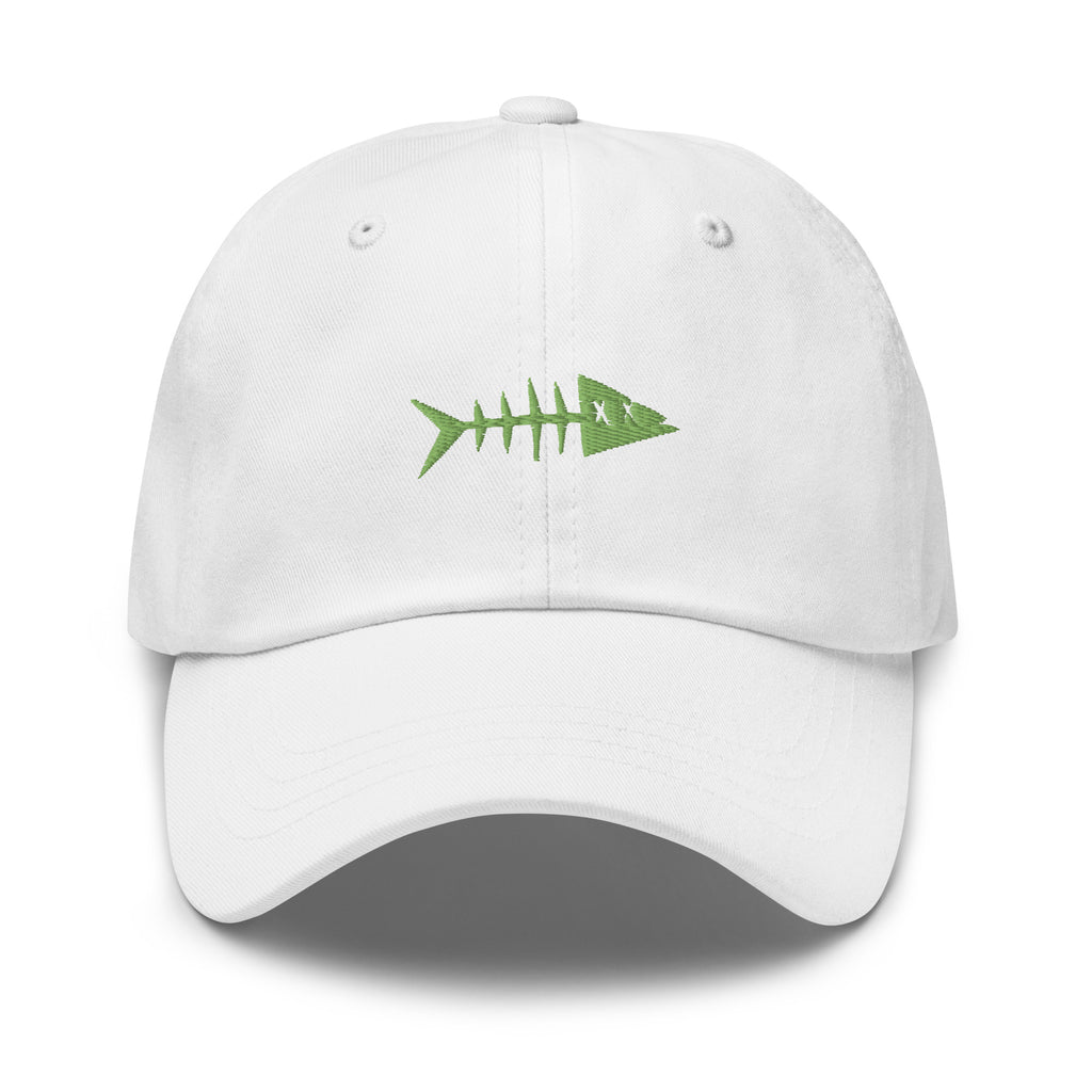 Clishirt© Embroidered Green Fish Dad hat