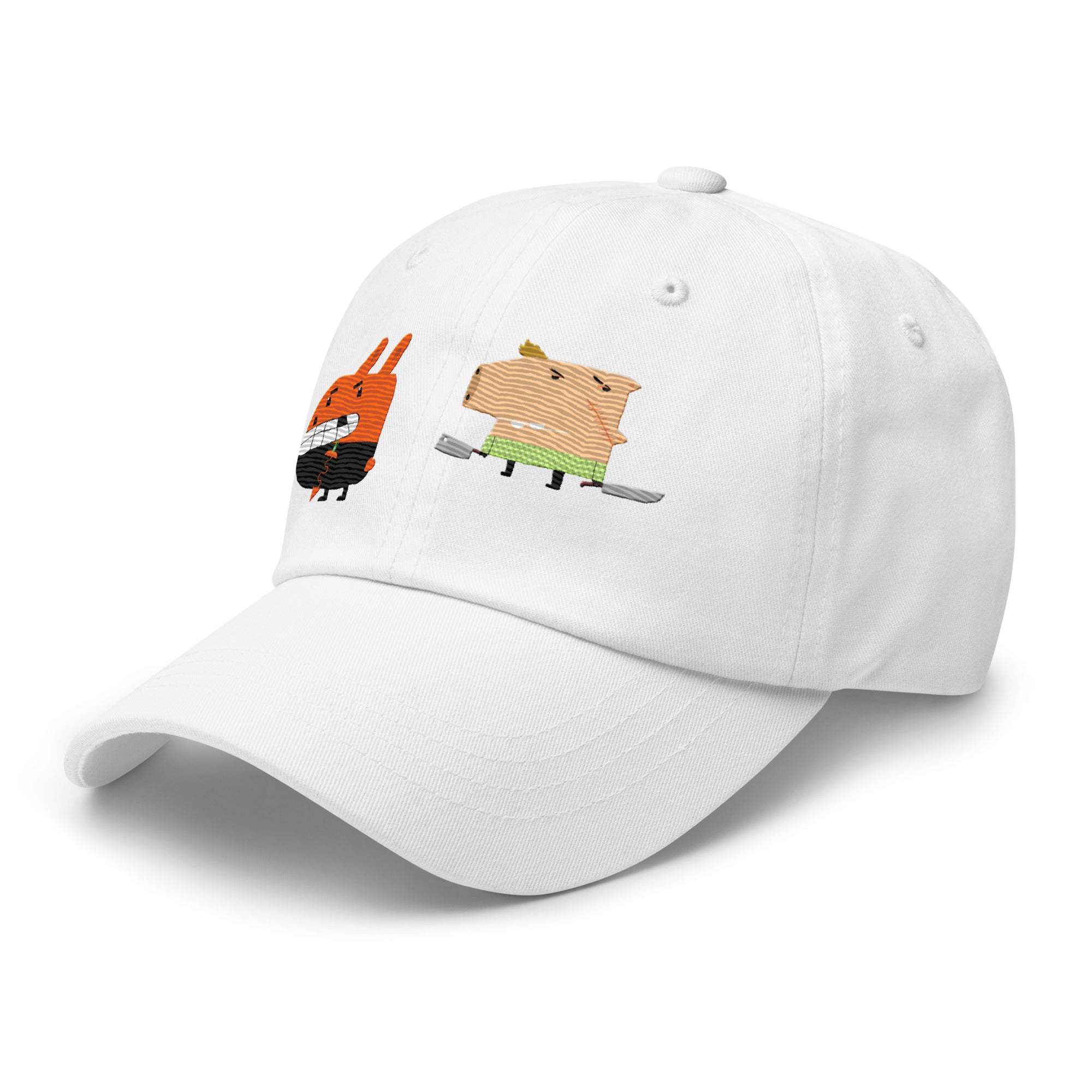 Indecent animals illustration Dad hat