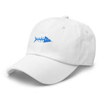Clishirt© Embroidered Blue Fish Dad hat