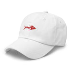 Clishirt© Embroidered Red Fish Dad hat