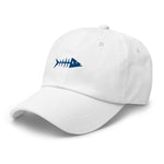 Clishirt© Embroidered Blue Fish Dad hat