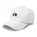 Clishirt© Embroidered Cat Cow Illustration Dad hat