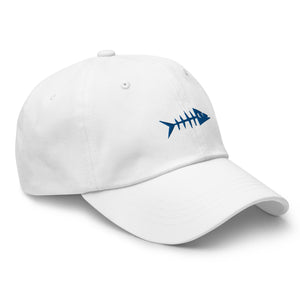 Clishirt© Embroidered Blue Fish Dad hat