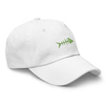 Clishirt© Embroidered Green Fish Dad hat