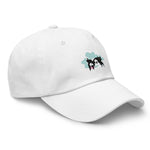 Clishirt© Embroidered Cat Cow Illustration Dad hat