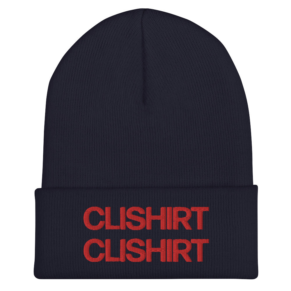 Clishirt© 3D Puff Cuffed Beanie