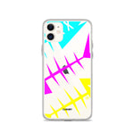 Clishirt© Cyan Magenta Yellow Fish Clear Case for iPhone®