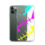 Clishirt© Cyan Magenta Yellow Fish Clear Case for iPhone®
