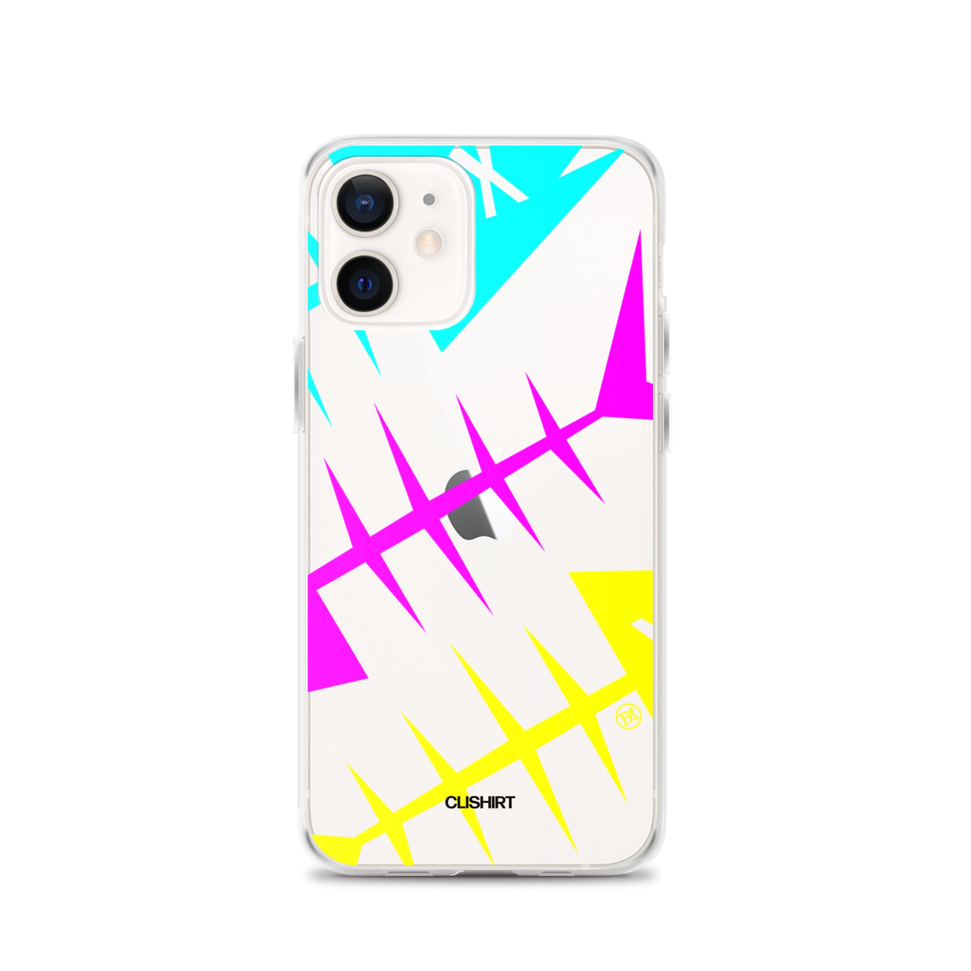 Clishirt© Cyan Magenta Yellow Fish Clear Case for iPhone®