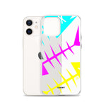 Clishirt© Cyan Magenta Yellow Fish Clear Case for iPhone®