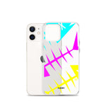 Clishirt© Cyan Magenta Yellow Fish Clear Case for iPhone®