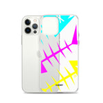 Clishirt© Cyan Magenta Yellow Fish Clear Case for iPhone®
