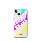 Clishirt© Cyan Magenta Yellow Fish Clear Case for iPhone®
