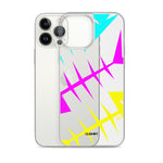 Clishirt© Cyan Magenta Yellow Fish Clear Case for iPhone®