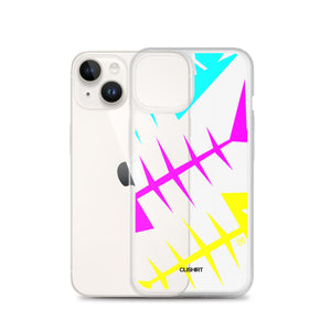 Clishirt© Cyan Magenta Yellow Fish Clear Case for iPhone®