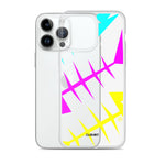Clishirt© Cyan Magenta Yellow Fish Clear Case for iPhone®