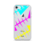Clishirt© Cyan Magenta Yellow Fish Clear Case for iPhone®
