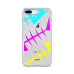 Clishirt© Cyan Magenta Yellow Fish Clear Case for iPhone®