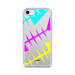 Clishirt© Cyan Magenta Yellow Fish Clear Case for iPhone®