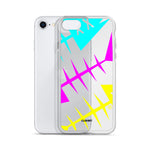 Clishirt© Cyan Magenta Yellow Fish Clear Case for iPhone®