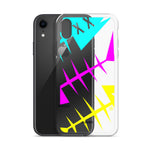 Clishirt© Cyan Magenta Yellow Fish Clear Case for iPhone®