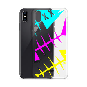 Clishirt© Cyan Magenta Yellow Fish Clear Case for iPhone®