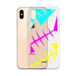 Clishirt© Cyan Magenta Yellow Fish Clear Case for iPhone®