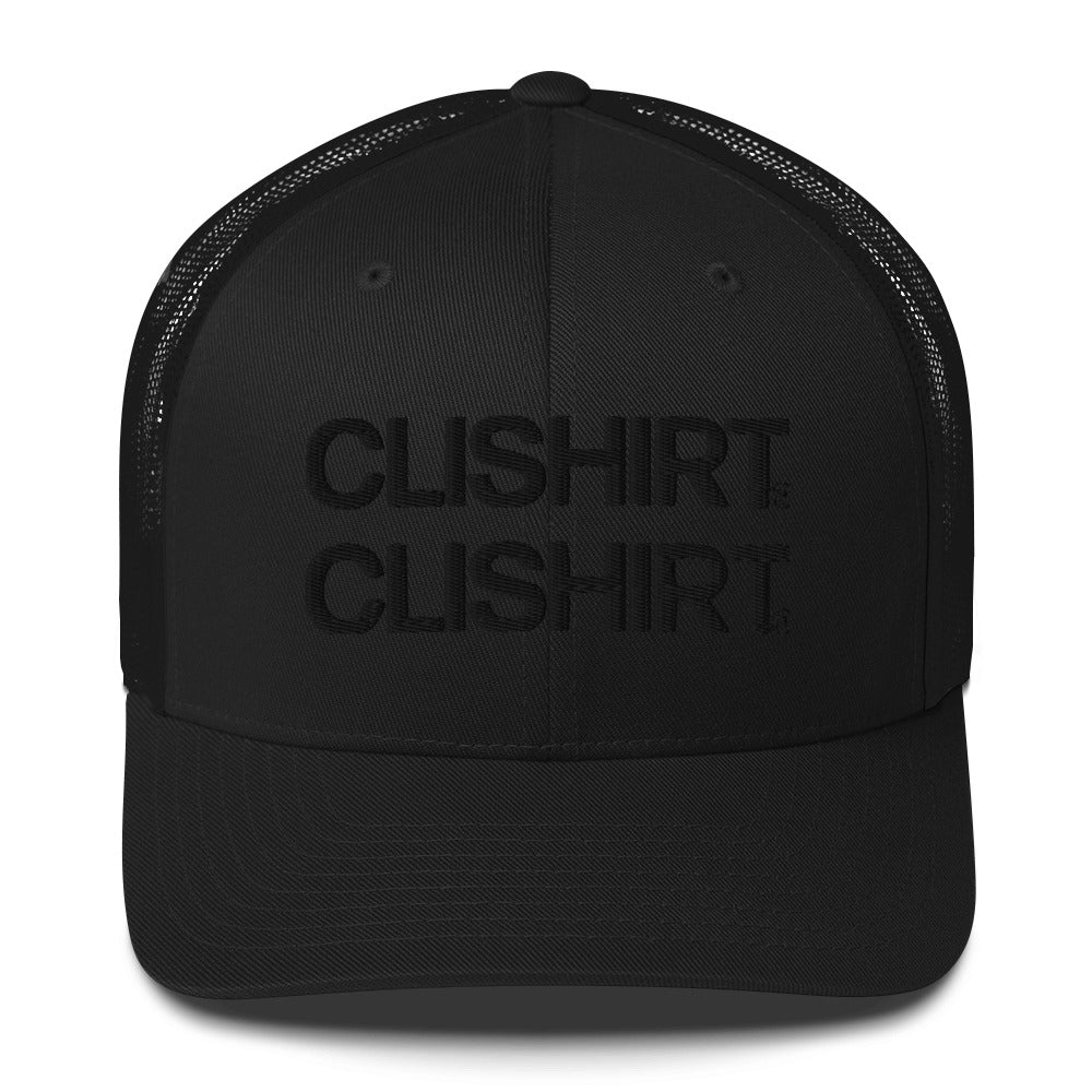 Clishirt© 3D Puff Embroidered Trucker Cap