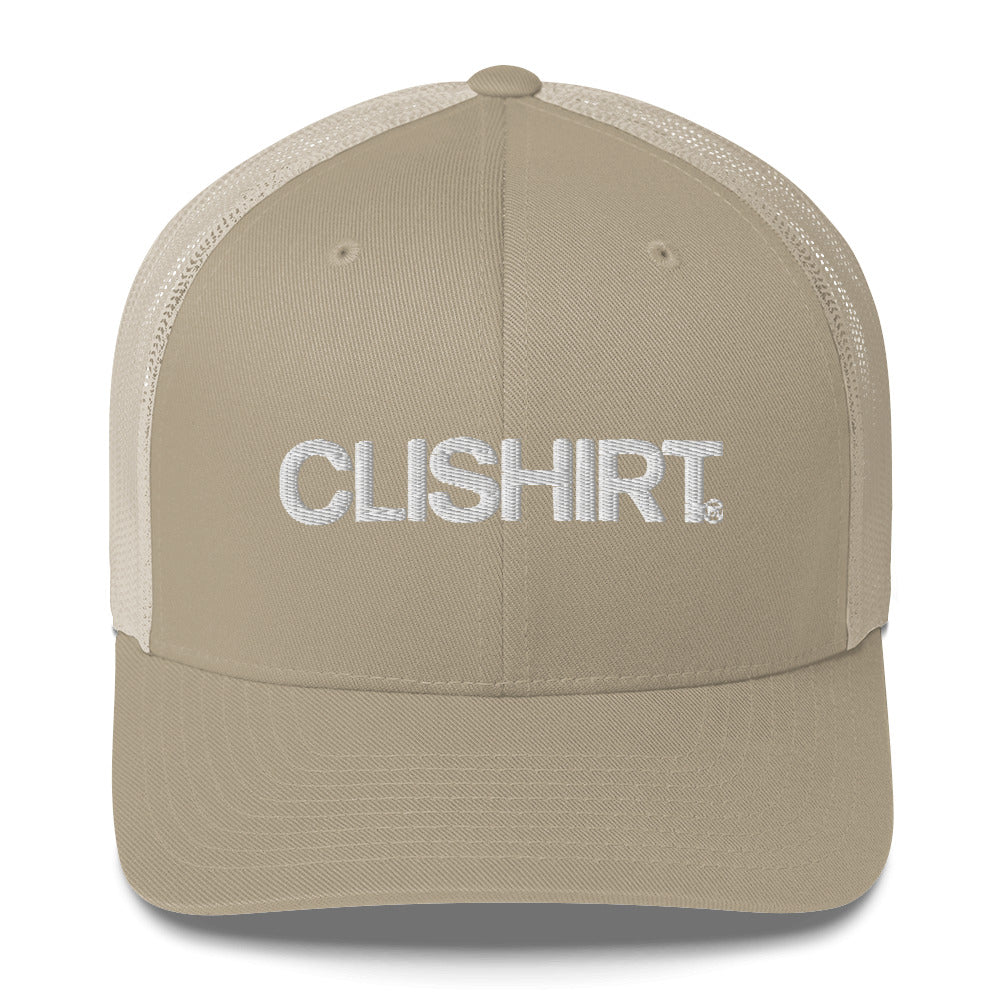 Clishirt© 3D Puff Embroidered Trucker Cap