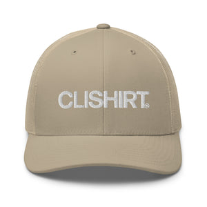 Clishirt© 3D Puff Embroidered Trucker Cap
