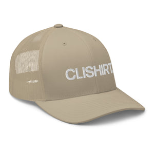 Clishirt© 3D Puff Embroidered Trucker Cap