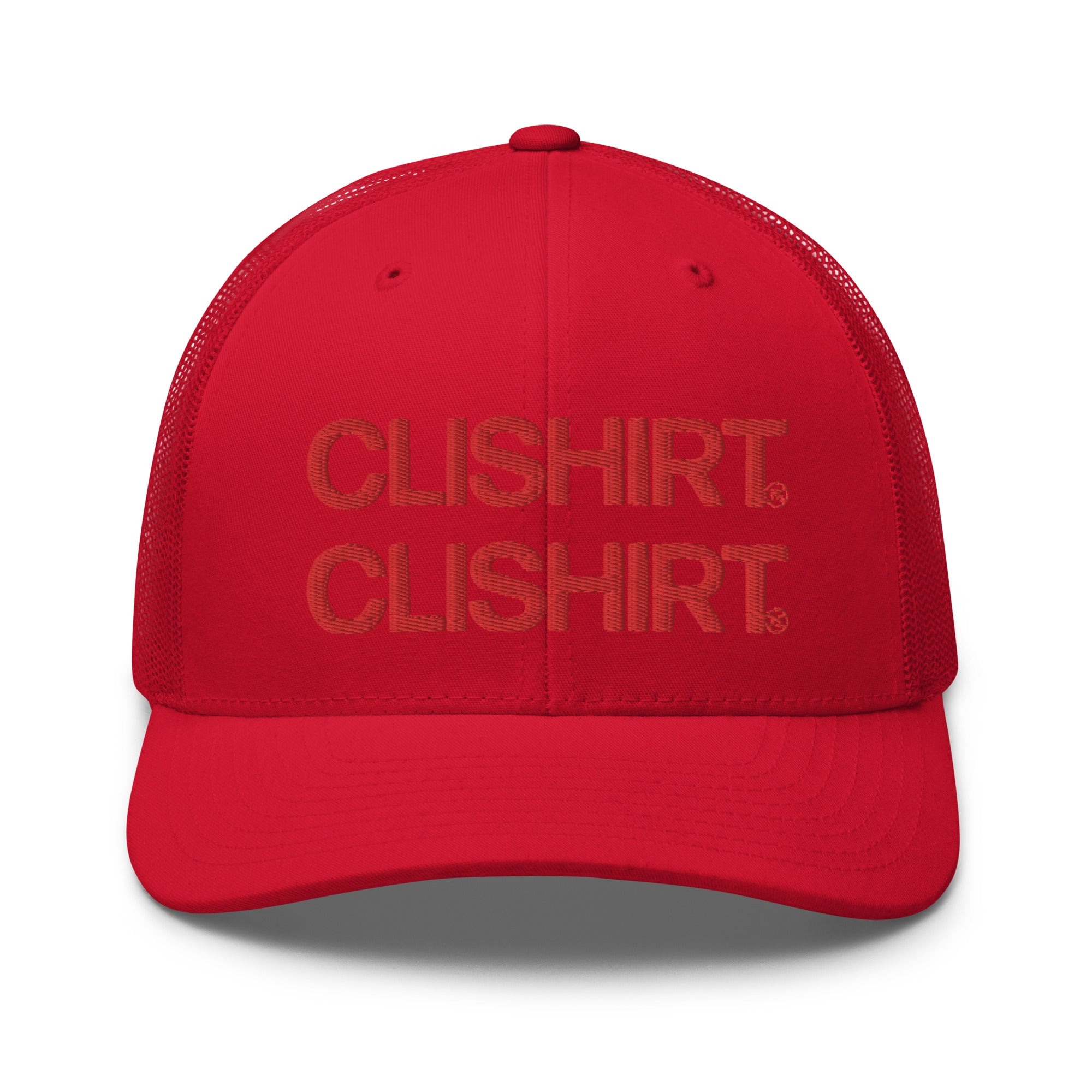 Clishirt© 3D Puff Embroidered Trucker Cap