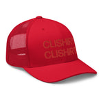 Clishirt© 3D Puff Embroidered Trucker Cap