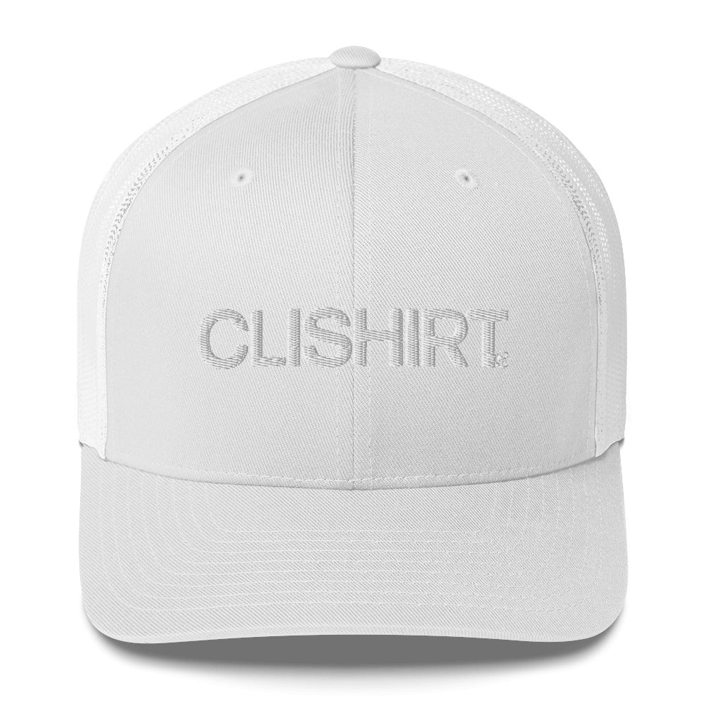 Clishirt© 3D Puff Embroidered Trucker Cap