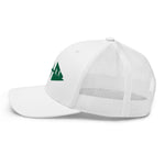 Clishirt© 3D Puff Embroidered Green Fish Trucker Cap