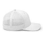 Clishirt© Unlimited Color Embroidered Indecent Rabbit Illustration Trucker Cap