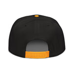 Clishirt© 3D Puff Embroidered Yellow Fish Snapback Hat