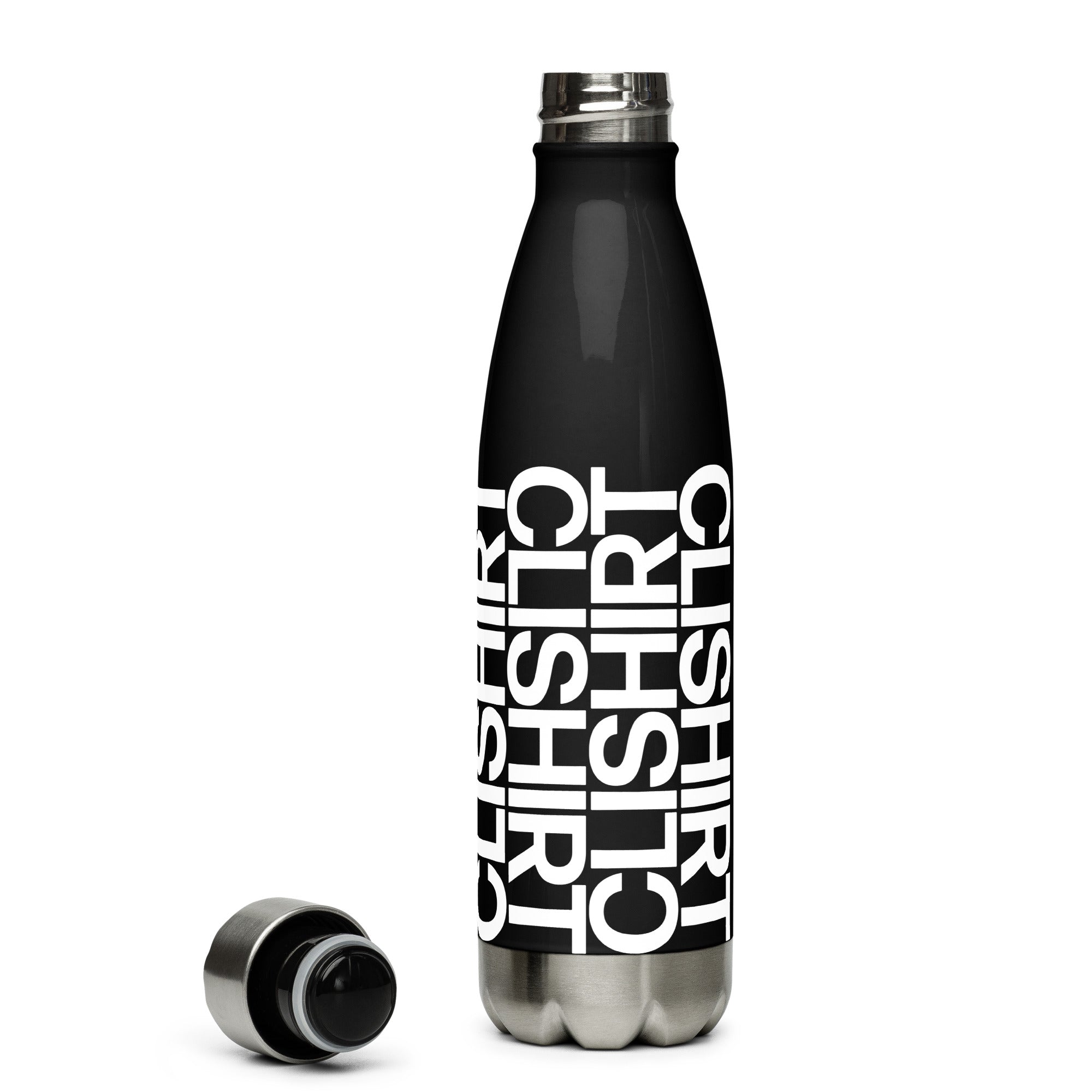 Clishirt© Stainless Steel Water Bottle