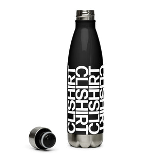 Clishirt© Stainless Steel Water Bottle