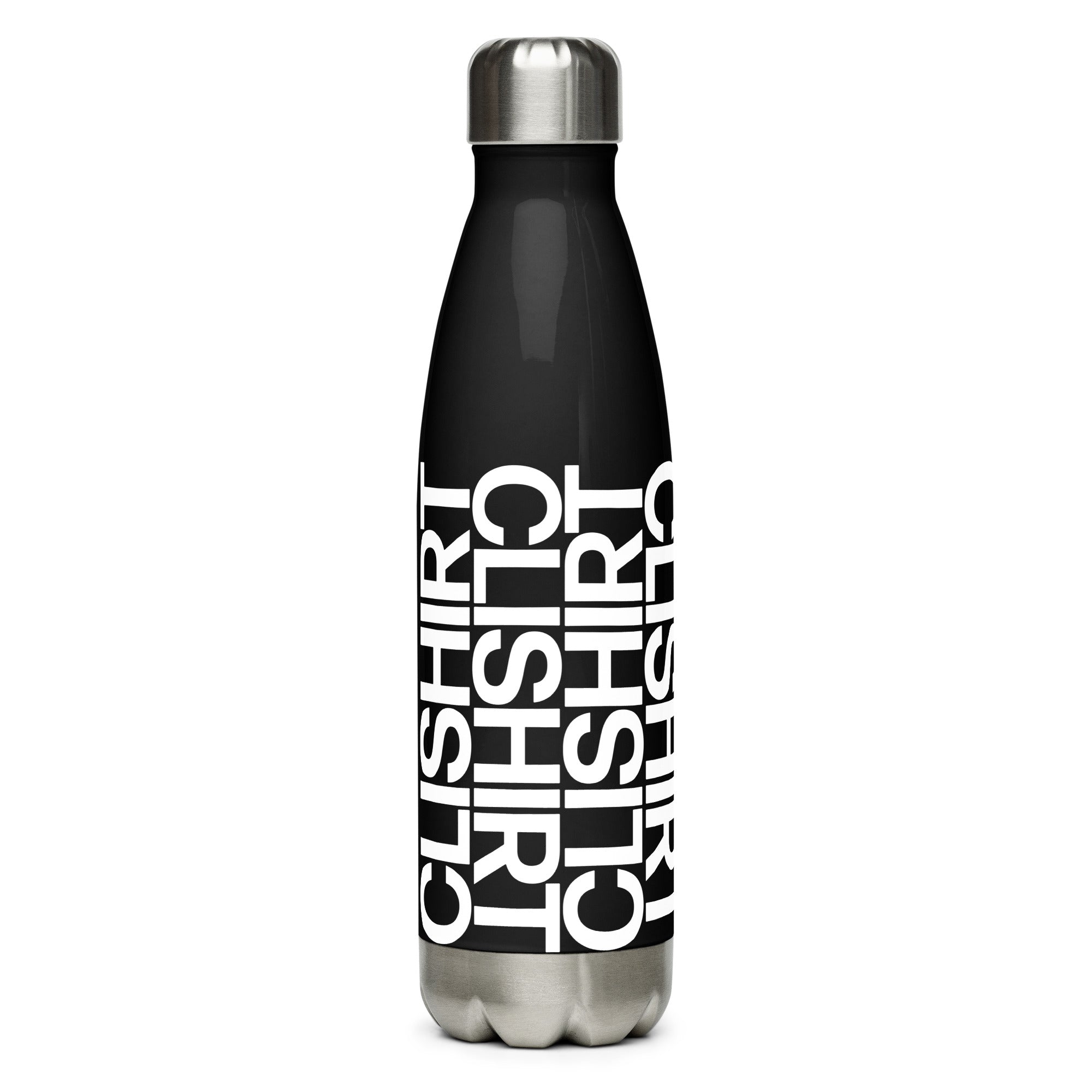 Clishirt© Stainless Steel Water Bottle